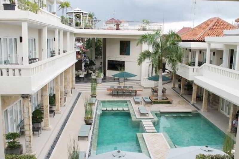 Bali Court Hotel & Apartment Legian Exterior foto